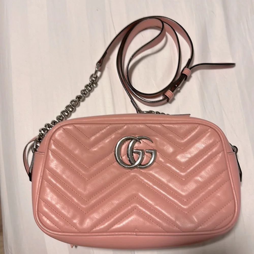 Gucci Pink Crossbody Bag - Picture 1 of 5
